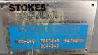 Used Stokes Vacuum System, Model CD180