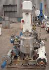 Used Apovac System Consisting Of: (1) Sulzer Burckhardt vacuum pump, model PMSH156-D2, 316 stainless steel, driven by a 10 HP, 3/60/230/460 Volt, 3515 RPM motor. (2) heat exchangers, and (1) 316 stai...