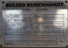 Used- Stainless Steel Sulzer Burckhardt Apovac System, Type PMZF-2510