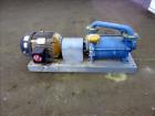 Used Travaini Liquid Ring Two Stage High Vacuum Pump, Model TRHB 50-420/C/A3, 3
