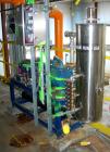 Used Travaini Two Stage Liquid Ring Vacuum pump, model TRHC40-190-C-A3, 316 stainless steel. Approximately 111 cfm.         1 1/2