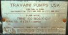 Used Travaini Vacuum System, Model TRW1000H-FR