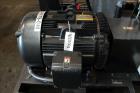 Used Travaini Vacuum System, Model TRW1000H-FR, Carbon Steel. Consisting of Travaini vacuum pump, model TRHE100-1600/X-C/F, serial #AN214-FDPKG, approximately 1000 CFM, 4
