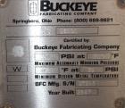 Used Travaini Vacuum System, Model TRW1000H-FR, Carbon Steel. Consisting of Travaini vacuum pump, model TRHE100-1600/X-C/F, serial #AN214-FDPKG, approximately 1000 CFM, 4