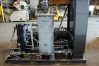 Used Travaini Vacuum System, Model TRW1000H-FR, Carbon Steel. Consisting of Travaini vacuum pump, model TRHE100-1600/X-C/F, serial #AC469-M0PXI, approximately 1000 CFM, 4