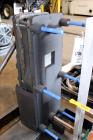 Used Travaini Vacuum System, Model TRW1000H-FR, Carbon Steel. Consisting of Travaini vacuum pump, model TRHE100-1600/X-C/F, serial #AC469-M0PXI, approximately 1000 CFM, 4