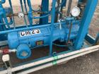 Used Tuthill Vacuum System with Tuthill Dry Seal Vacuum Pump, Model SDV120, Driven by 5 HP, 230/460 Volt XP Motor, Nominally Rated 70 CFM at .02 Torr, Tuthill Booster Pump, Model KMBD543, Driven by 5...