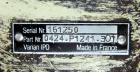 Used Varian Dual Stage Rotary Vane Vacuum Pump, Model SD-700, Part# 0424-P1241-301, Carbon Steel. Approximate 24 cfm. Driven by a 1.5hp, 1/60/115/230 volt, 1735 rpm motor.