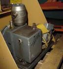 USED- Welch Duoseal Vacuum Pump, Model 1042. 2 stage rotary vane. Approximately 5.6 CFM. 1