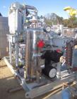 Used Wintek Intervac Hyvac Booster Liquid Ring Vacuum System, Model BSSW-3500/V450-1FR-E, consisting of: (1) Travaini vacuum pump, model TRVA65-450/1R/HC-Z, Hastelloy C-276 wetted parts. Serial #H631...