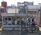 Used Wintek Intervac Hyvac Booster Liquid Ring Vacuum System, Model BSSW-3500/V450-1FR-E, consisting of: (1) Travaini vacuum pump, model TRVA65-450/1R/HC-Z, Hastelloy C-276 wetted parts. Serial #H631...