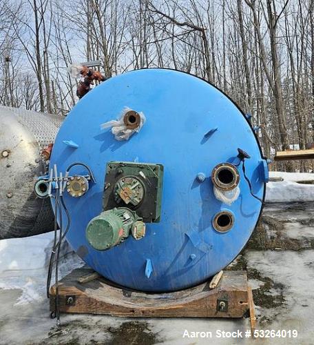 Used 8,000 Gallon Imprex Jacketed Tank Reactor – Carbon Steel, Lighnin Mixer, Insulated, Baffled