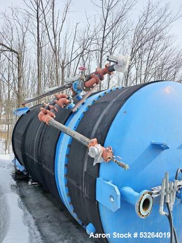 Used 8,000 Gallon Imprex Jacketed Tank Reactor – Carbon Steel, Lighnin Mixer, Insulated, Baffled