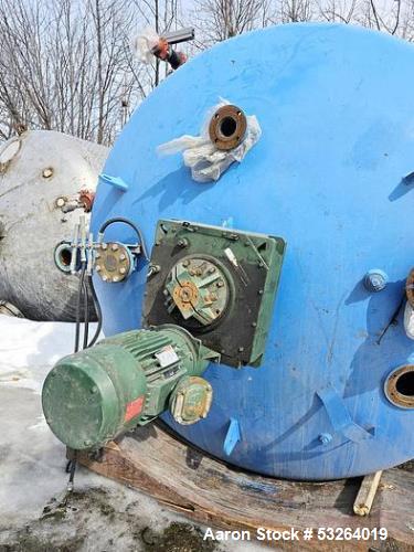 Used 8,000 Gallon Imprex Jacketed Tank Reactor – Carbon Steel, Lighnin Mixer, Insulated, Baffled