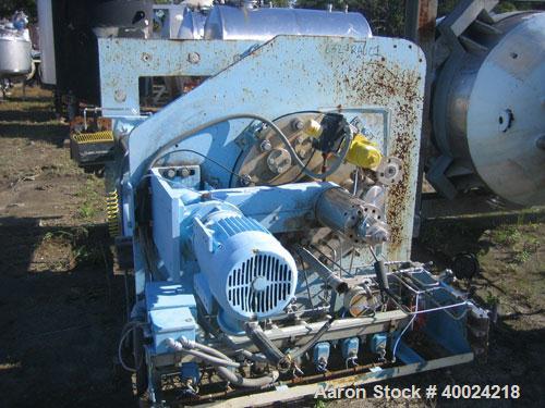 Used Autoclave Engineers Reactor, 50 Gallon, Hastelloy C276, Vertical. Approximately 24" diameter x 24" straight side, flat bolt on top, 2:1 elliptical bottom. Internal rated 400 PSI/FV at 350 Degree...