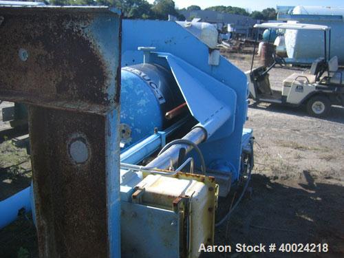 Used Autoclave Engineers Reactor, 50 Gallon, Hastelloy C276, Vertical. Approximately 24" diameter x 24" straight side, flat bolt on top, 2:1 elliptical bottom. Internal rated 400 PSI/FV at 350 Degree...