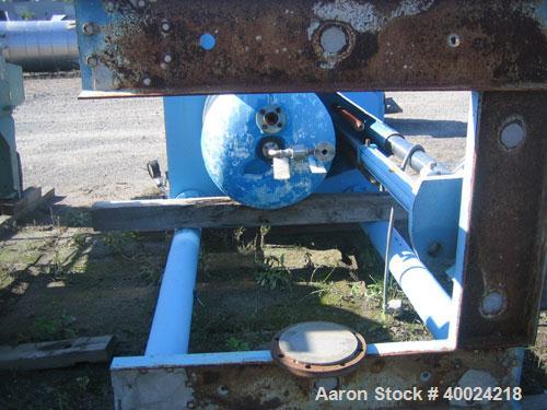Used Autoclave Engineers Reactor, 50 Gallon, Hastelloy C276, Vertical. Approximately 24" diameter x 24" straight side, flat bolt on top, 2:1 elliptical bottom. Internal rated 400 PSI/FV at 350 Degree...