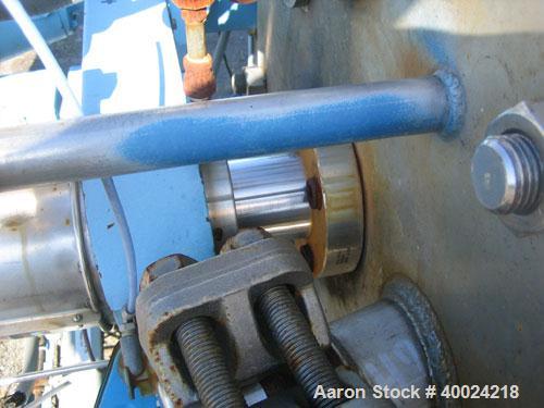 Used Autoclave Engineers Reactor, 50 Gallon, Hastelloy C276, Vertical. Approximately 24" diameter x 24" straight side, flat bolt on top, 2:1 elliptical bottom. Internal rated 400 PSI/FV at 350 Degree...