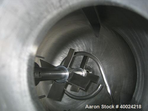 Used Autoclave Engineers Reactor, 50 Gallon, Hastelloy C276, Vertical. Approximately 24" diameter x 24" straight side, flat bolt on top, 2:1 elliptical bottom. Internal rated 400 PSI/FV at 350 Degree...