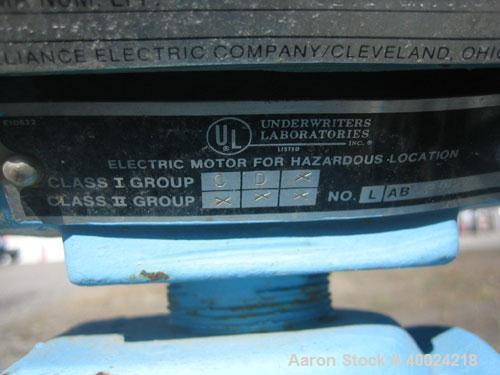 Used Autoclave Engineers Reactor, 50 Gallon, Hastelloy C276, Vertical. Approximately 24" diameter x 24" straight side, flat bolt on top, 2:1 elliptical bottom. Internal rated 400 PSI/FV at 350 Degree...