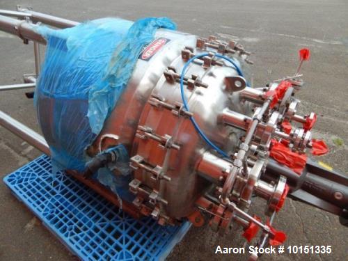 Used Approximately 100 Gallon Hastelloy Vertical Reactor
