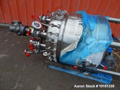 Used Approximately 100 Gallon Hastelloy Vertical Reactor