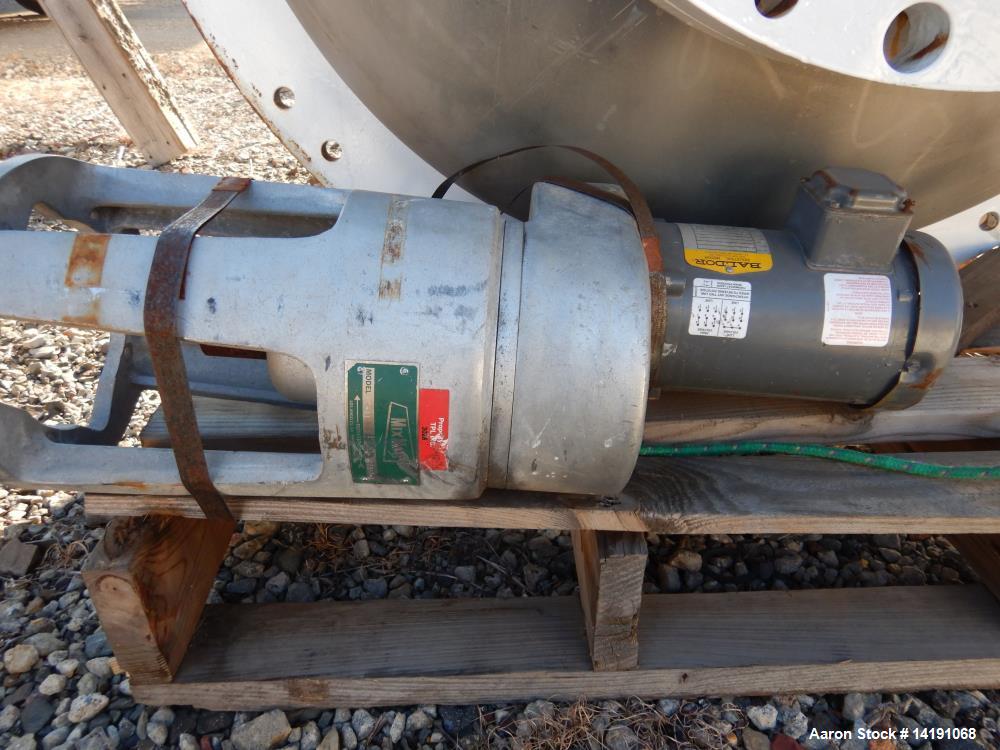 Used 350 Gallon Hastelloy C276 Brighton Reactor