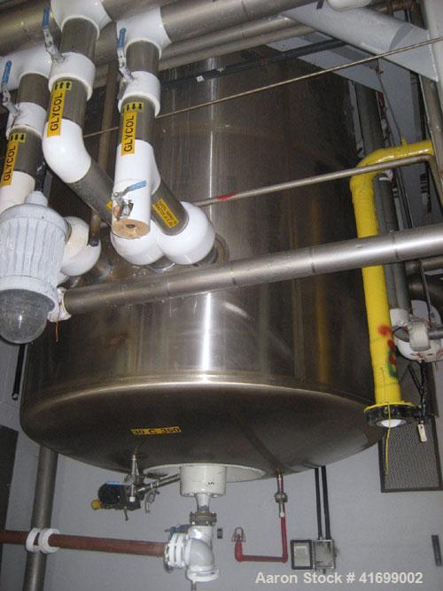Used Feldmeier Reactor, 2500 Gallon, Hastelloy C22, Vertical. 71-3/4" diameter x 143" straight side, dished top and bottom. Mechanically polished to 180 grit finished internal rated 50 psi/FV at 350 ...