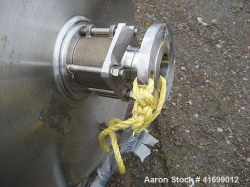 Used Feldmeier Reactor, 100 Gallon, Hastelloy, Vertical. 30" diameter x 26" straight side, dished removable top, dished bottom. Internal rated 100 psi/FV at +350/-350 deg,f, 304 stainless steel 1/2 p...