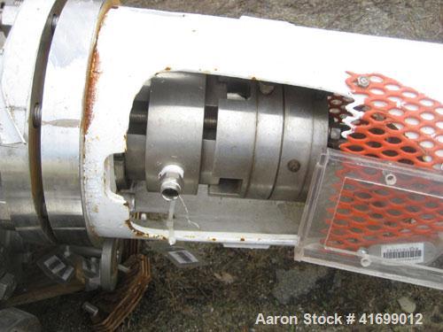 Used Feldmeier Reactor, 100 Gallon, Hastelloy, Vertical. 30" diameter x 26" straight side, dished removable top, dished bottom. Internal rated 100 psi/FV at +350/-350 deg,f, 304 stainless steel 1/2 p...