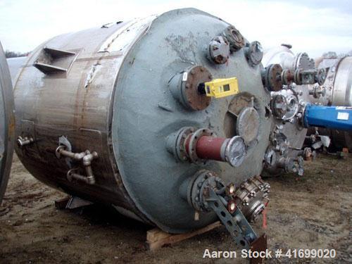 Used 1500 Gallon Hastelloy Feldmeier Reactor