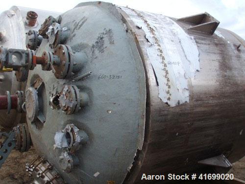 Used 1500 Gallon Hastelloy Feldmeier Reactor
