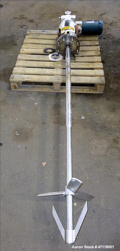 Used Feldmeier Reactor, 250 Gallon, Hastelloy C-276, Vertical.