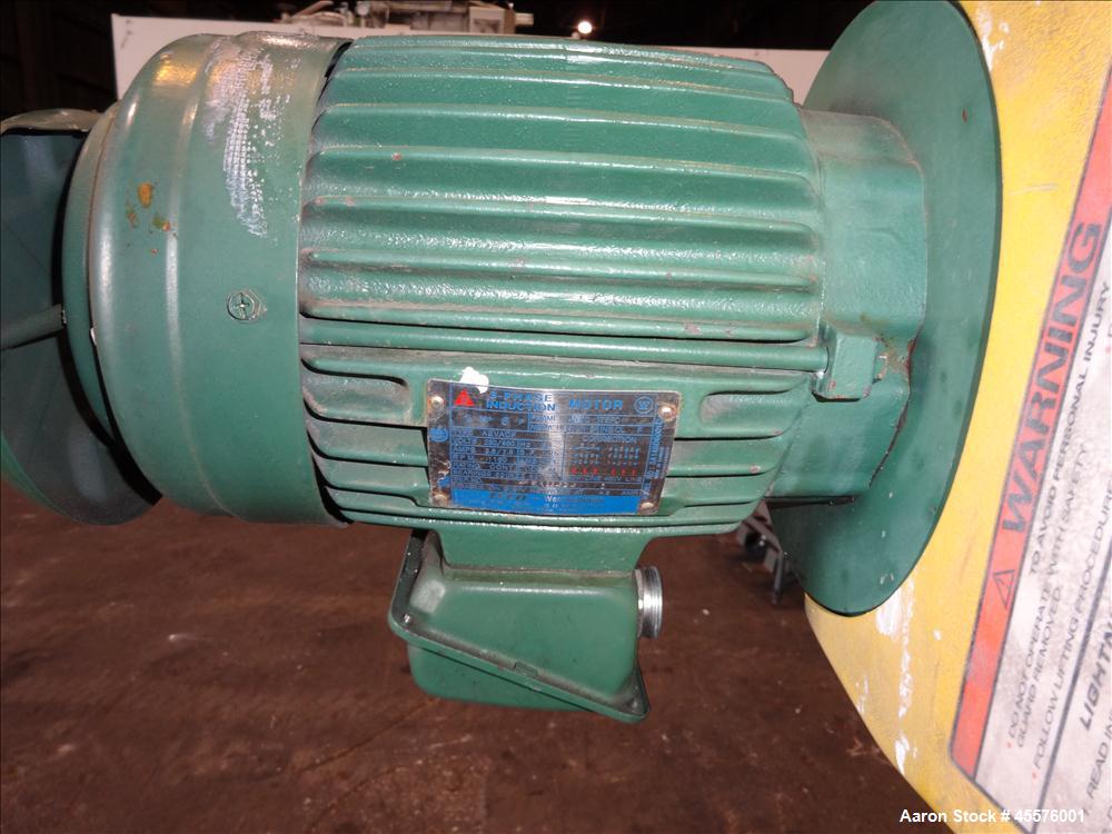 Used 2056 Gallon Vertical Nickel Reactor/Mix Tank, Model 14SP1