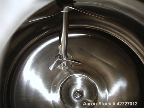 Used Lee Industries Reactor, 30 Gallon, Model 30 U, Hastelloy C22. 24" Diameter x 18" straight side, removable dish top, dish bottom, rated 50 psi and full vacuum at 350 F internal, jacketed for 150 ...