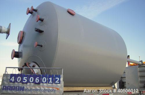 Unused- Mueller Reactor, 2,500 Gallon, Model "F", SA-516 GR 70 Carbon Steel, Vertical. 90" diameter x 84" straight side, 2:1 elliptical top and bottom. Internal rated 30 psi at 600 deg F and -20 deg ...