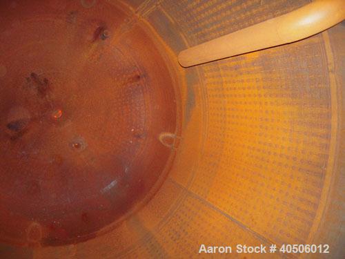 Unused- Mueller Reactor, 2,500 Gallon, Model "F", SA-516 GR 70 Carbon Steel, Vertical. 90" diameter x 84" straight side, 2:1 elliptical top and bottom. Internal rated 30 psi at 600 deg F and -20 deg ...