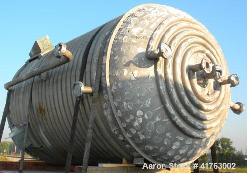 Used Mueller Reactor, 3000 Gallon, Model F, Hastelloy C-276, Vertical. 84’’ diameter x 111’’ straight side, 2 to 1 elliptical top and bottom. Internal rated 100/FV psi at 450 deg F and –20 deg F at 1...