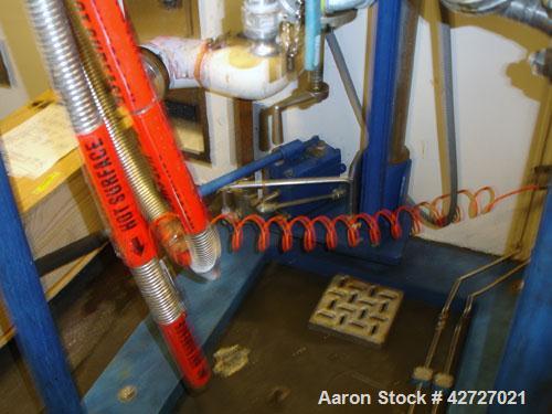 Used Zeyon Hydrogenation Reactor, 40 Liter (10.5 Gallon), Hastelloy C.  16" Diameter x 18" straight side, flat bolt on top, dish bottom, rated 200 psi and full vacuum at +482/-40 F internal, jacketed...