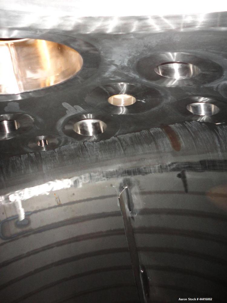 Unused- Holloway America Reactor, 1000 Gallon, Hastelloy C-276, Vertical. Approximate 62” Diameter x 70” straight side, dished top and bottom. Internal rated 60 psi at -76 to 500 degrees F, 304L Stai...