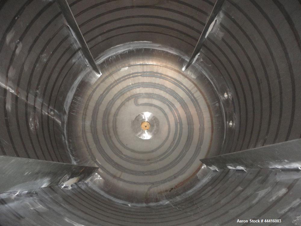 Unused- Holloway America Reactor, 1000 Gallon, Hastelloy C-276, Vertical. Approximate 62” Diameter x 70” straight side, dished top and bottom. Internal rated 60 psi at -76 to 500 degrees F, 304L Stai...