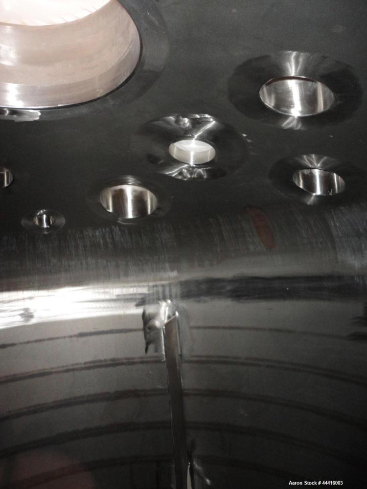 Unused- Holloway America Reactor, 1000 Gallon, Hastelloy C-276, Vertical. Approximate 62” Diameter x 70” straight side, dished top and bottom. Internal rated 60 psi at -76 to 500 degrees F, 304L Stai...