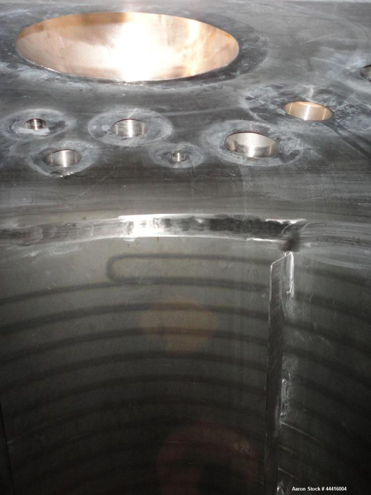 Unused- Holloway America Reactor, 1000 Gallon, Hastelloy C-276, Vertical. Approximate 62” Diameter x 70” straight side, dished top and bottom. Internal rated 60 psi at -76 to 500 degrees F, 304L Stai...