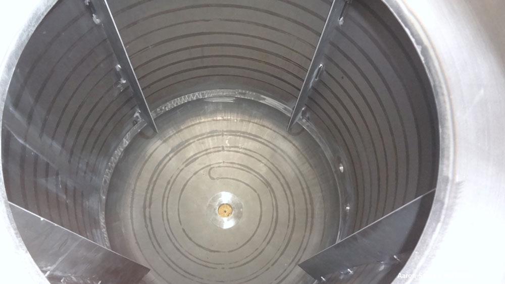 Unused- Holloway America Reactor, 1000 Gallon, Hastelloy C-276, Vertical. Approximate 62” Diameter x 70” straight side, dished top and bottom. Internal rated 60 psi at -76 to 500 degrees F, 304L Stai...