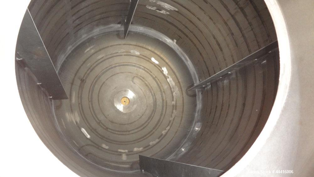 Unused- Holloway America Reactor, 1000 Gallon, Hastelloy C-276, Vertical. Approximate 62” Diameter x 70” straight side, dished top and bottom. Internal rated 60 psi at -76 to 500 degrees F, 304L Stai...