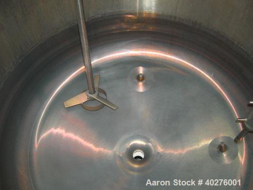 Used: Northland Stainless reactor, 150 gallon, Hastelloy C 276.  Approximately 42" diameter x 21" straight side. Dished top and  bottom. Internal rated fv/150 psi at 365 deg F, 316L stainless steel j...