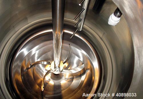Used Northland Stainless Reactor, 350 Gallon, Hastelloy C22, Vertical. 48' diameter x 37" straight side, 2:1 elliptical top and bottom. Internal rated 100 psi and full vacuum at 450 deg F, 316L stain...