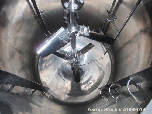 Used Northland Stainless Reactor, 3000 gallon, Hastelloy C22, vertical. 80" diameter x 138" straight side, dished top and bottom. Internal rated FV/50 psi at 350 deg F and -20 deg F at FV/50 psi. Jac...