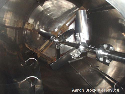 Used Northland Stainless Reactor, 3000 gallon, Hastelloy C22, vertical. 80" diameter x 138" straight side, dished top and bottom. Internal rated FV/50 psi at 350 deg F and -20 deg F at FV/50 psi. Jac...