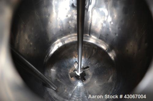 Used Northland Stainless Reactor, 30 Gallon, Hastelloy C-22, Vertical. Approximately 18’’ diameter x 25’’ straight side, dished top and bottom. Internal rated FV/125 psi at -20 to 302 degrees F, 316L...